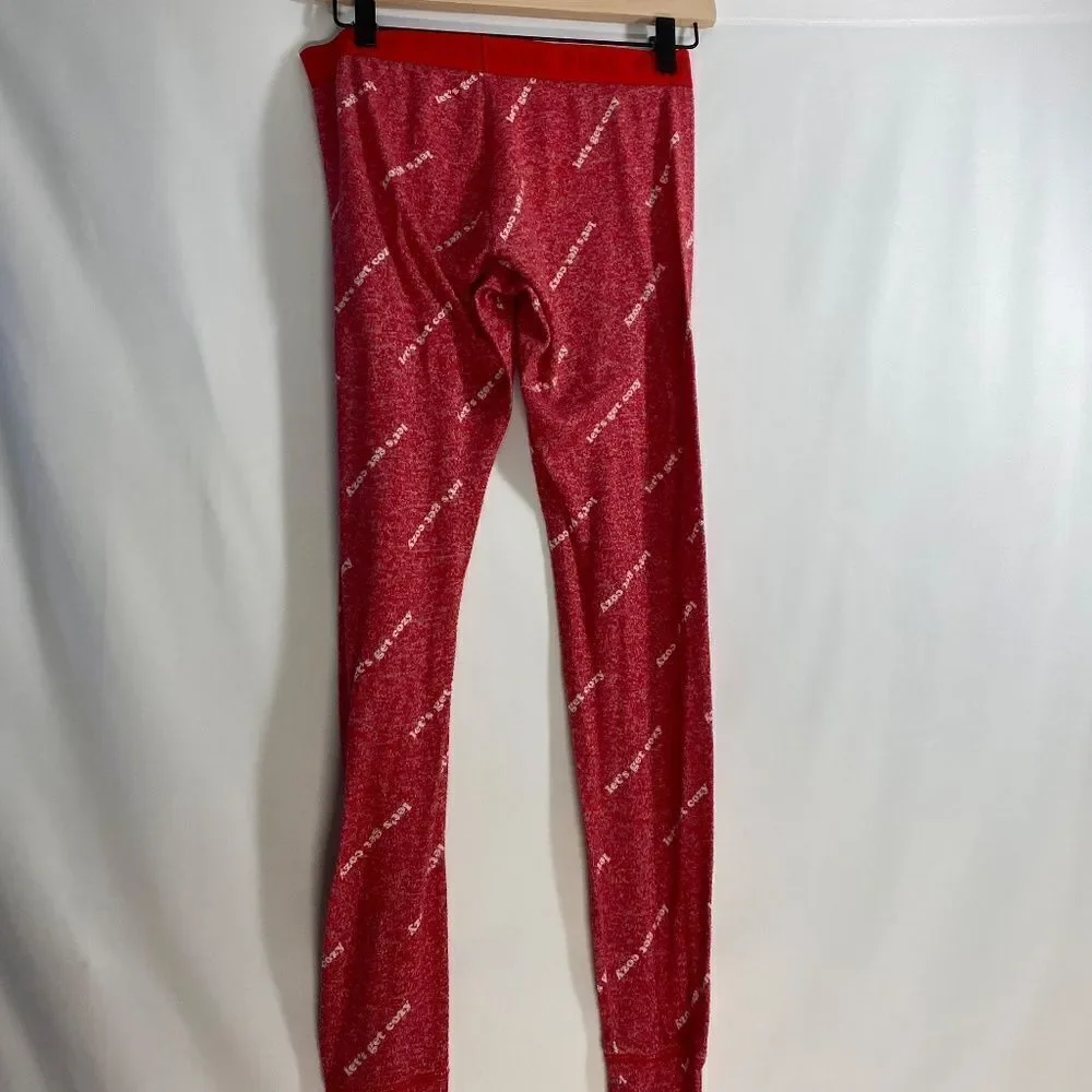 PINK Victoria’s Secret Red Logo Sleep Leggings – Size XS - Picture 4 of 4